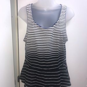 Express brand peplum top size L